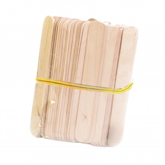 Шпателя одноразовые деревянные 150х17х1,6 100 шт