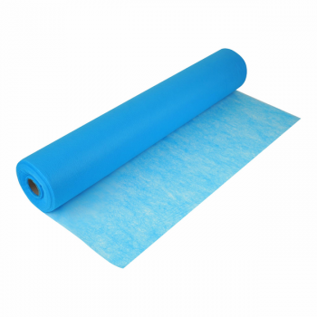 Простынь в рулоне 0,8*100 м  ГОЛУБАЯ 19 г/м2