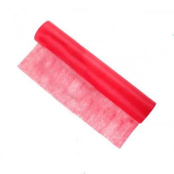 Простынь в рулоне 0,8*100 м  КРАСНАЯ 19 г/м2