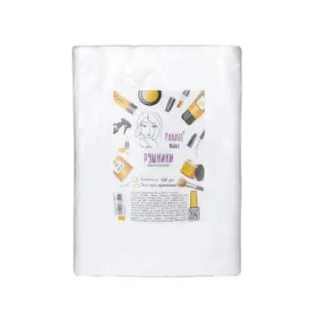 Полотенца в пачке 40х70 Panni Mlada 100 шт/уп, гладкие