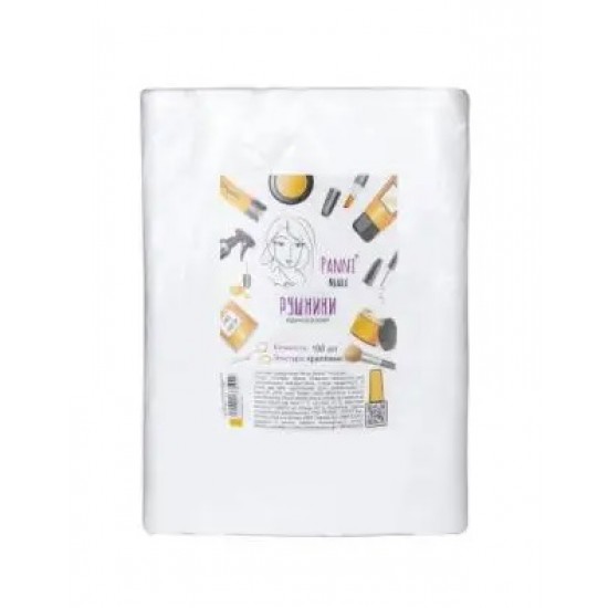 Полотенца в пачке 40х70 Panni Mlada 100 шт/уп, гладкие