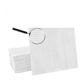 Салфетки водонепроницаемые стоматологические 50 шт, белые