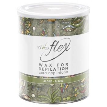 ВОДОРОСТИ (ALGAE) FLEX ItalWax теплый воск в банке, 800 мл