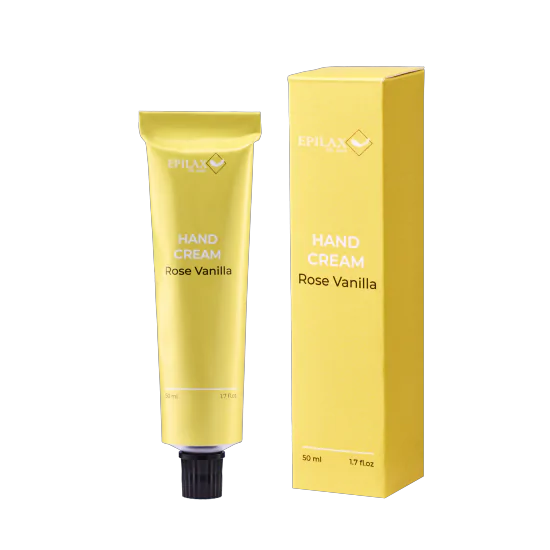 Увлажняющий крем для рук Rose Vanilla ТМ Epilax Silk Touch 50 мл