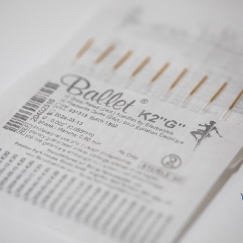 Игла Ballet золотая К-2 (0,055 мм)