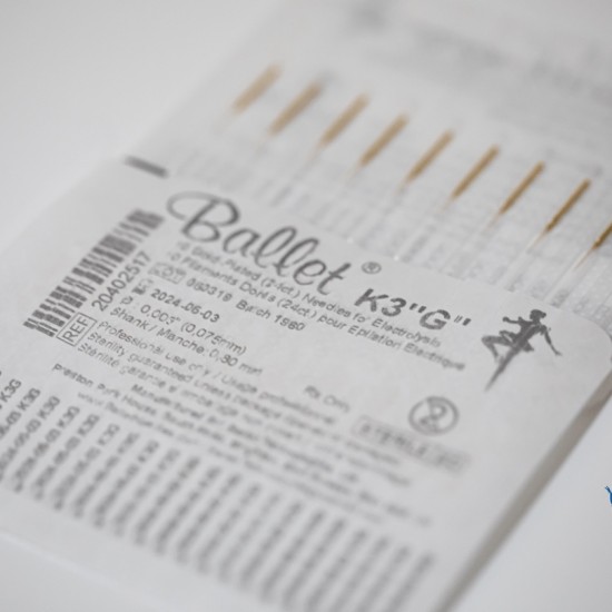 Игла Ballet золотая К-3 (0,055 мм)