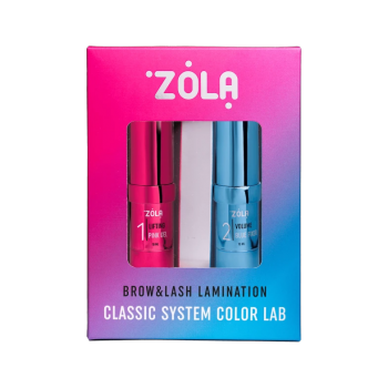 ZOLA Набор для ламинирования Brow&Lash Lamination Classic System Color Lab 2*10 мл