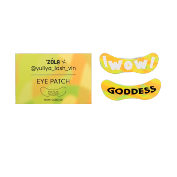 ZOLA Патчи силиконовые многоразовые для глаз (1 пара), Wow Goddess