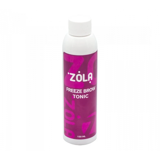 ZOLA Тоник охлаждающий для бровей перед коррекцией воском, 150 мл