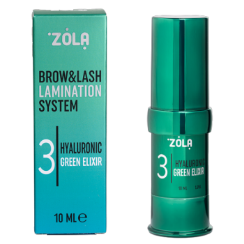 ZOLA Color Lab Состав для ламинирования 03 Hyaluronic Green Elixir 10 ml