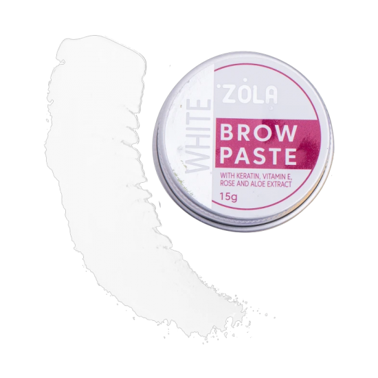 ZOLA контурная паста для бровей (Белая), 15 г