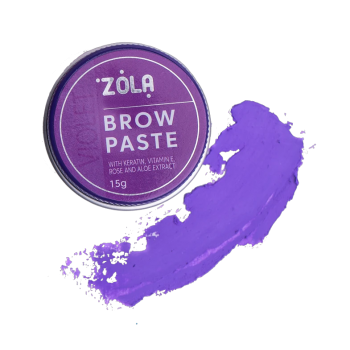 ZOLA контурная паста для бровей (Фиолетовая), 15 г
