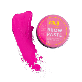 ZOLA контурная паста для бровей (розовая), 15 г