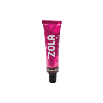 ZOLA  Краска для бровей с колагеном DARK BROWN (04), тёмно- коричневый, 15 мл