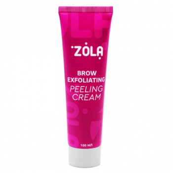ZOLA крем-скатка для бровей DROW EXFOLIATING PEELING CREAM, 100 мл