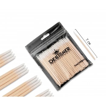 Деревянные палочки- микростики (хлопковые) 100 шт/уп, 7 см