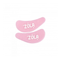 ZOLA Патчи силиконовые многоразовые для глаз (1 пара), розовые