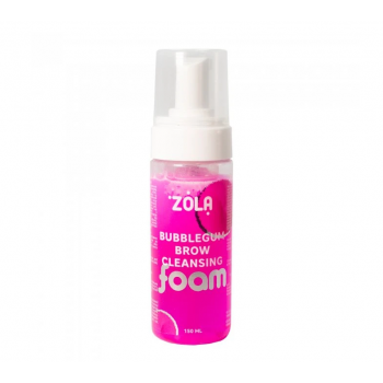 Zola Пена для бровей очищающая  розовая Bubblegum Brow Cleansing 150 мл