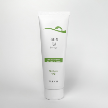 Гель-биорепарант для душа на травах «Зеленый чай»  ELENIS 250 мл