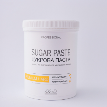 Сахарная паста PREMIUM LINE HARD (твердая)  ELENIS 1400 г, жёлтая линейка