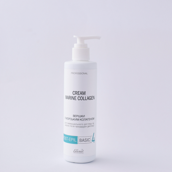 Вершки після депіляції з морським колагеном ELENIS 250 мл