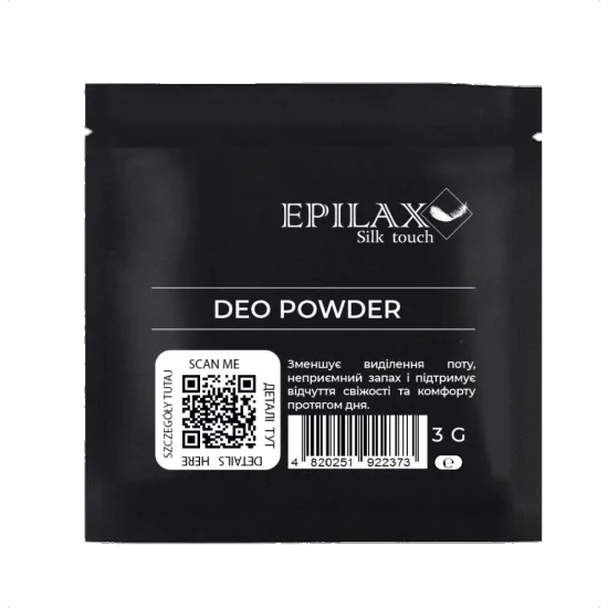 САШЕ Дезодорирующая пудра (Deo powder) EPILAX 3г