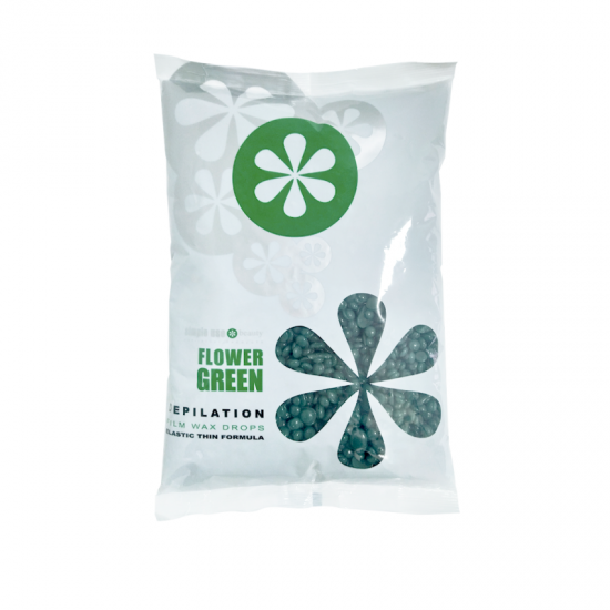 Линейка IN DROPS ЗЕЛЕНЫЙ ЦВЕТОК с добавлением полимера 800 г Flower Green Simple Use Beauty