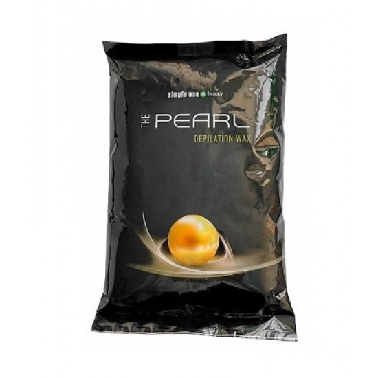 ПЕРЛ горячий полимерный воск Gold Simple Use Beauty The PEARL  - ЗОЛОТО 800 г