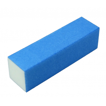 Баф (1 шт) универсальный для шлифовки и полировки ногтей синий