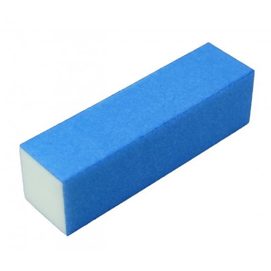 Баф (1 шт) универсальный для шлифовки и полировки ногтей синий