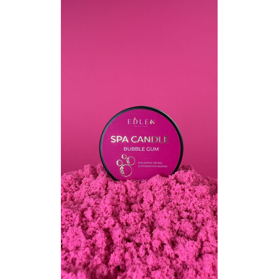 Спа- свечка BUBBLE GUM EDLEN, 30 ml