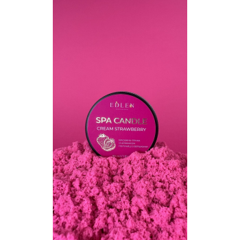 Спа- свечка CREAM STRAWBERRY EDLEN, 30 ml