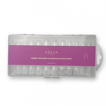 Гелевые типсы для наращивания BALLERINA (балерина) 240шт.
