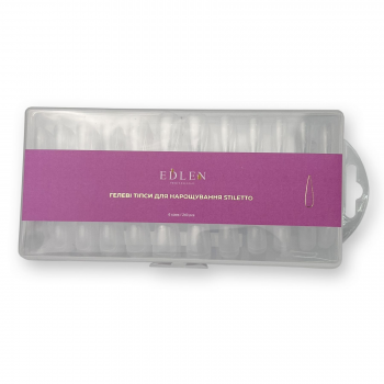 Гелевые типсы для наращивания STILETTO ( стилеты) 240шт.