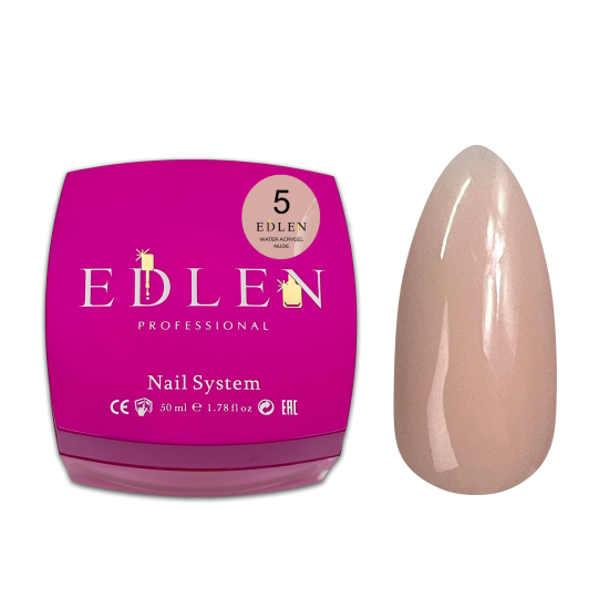 Water Acrygel Nude №05 EDLEN, 50 ml