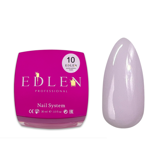 Water Acrygel Nude №10 EDLEN, 30 ml