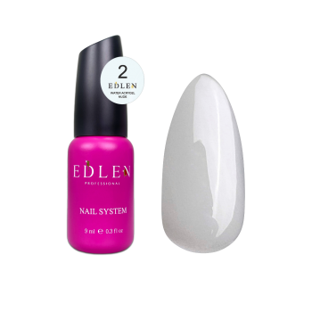 Water Acrygel Nude №02 EDLEN, 9 ml