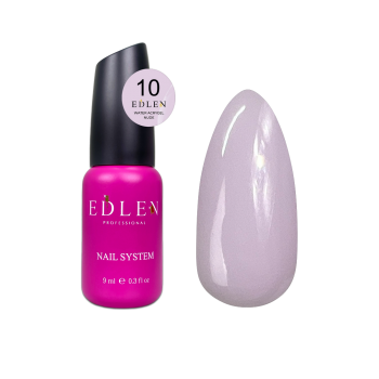 Water Acrygel Nude №10 EDLEN, 9 ml