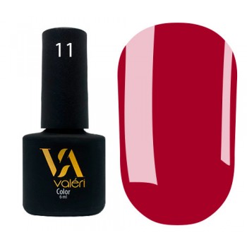 Valeri № 11 color, 6 ml,красный с малиновым подтоном