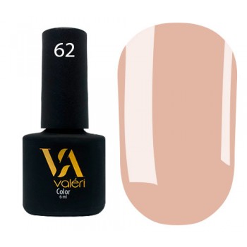  Valeri № 62 color, 6 ml,  темный карамельно-бежевый