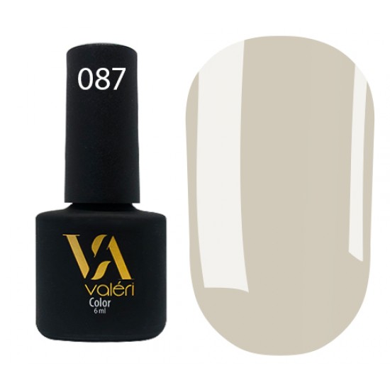 Valeri № 87 color, 6 ml, світло-сірий