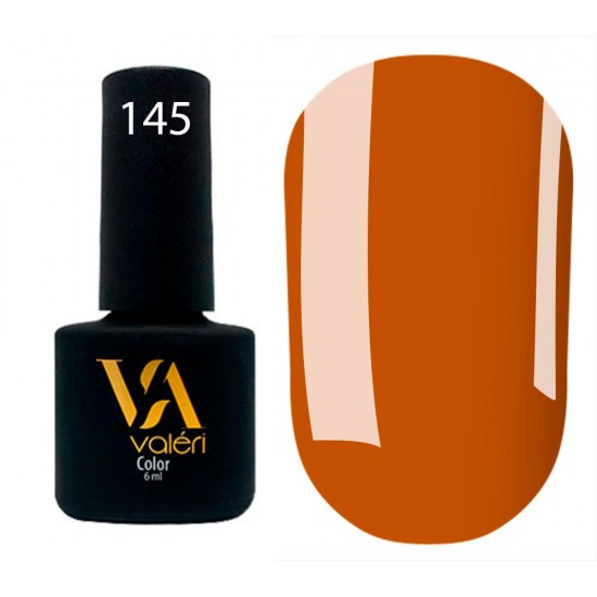 Valeri № 145 color, 6 ml, тёмно-оранжевый