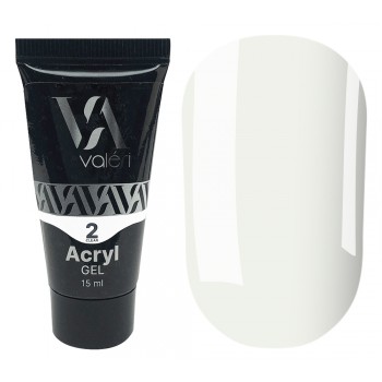 Acryl gel, 15 ml №02, прозрачный
