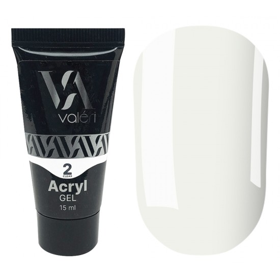 Acryl gel, 15 ml №02, прозрачный