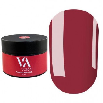 Base Valeri № 29 color, 30 ml , малиновый