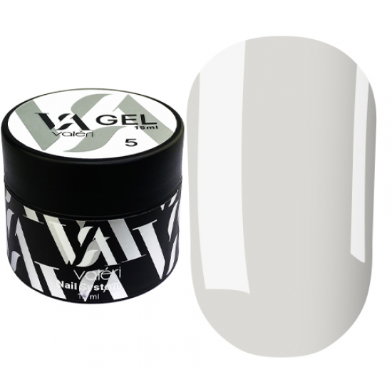 Builder gel №05 Clear 15 ml,Valeri, прозрачный