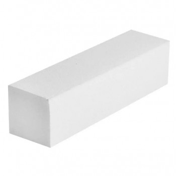 Баф (1 шт) универсальный для шлифовки и полировки ногтей белый