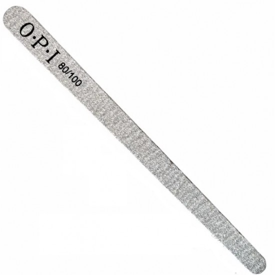 Пилочка OPI 80/100 каплевидная двухсторонняя для маникюра и педикюра, 1шт