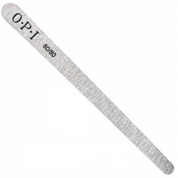 Пилочка OPI 80/80 каплевидная двухсторонняя для маникюра и педикюра, 1шт