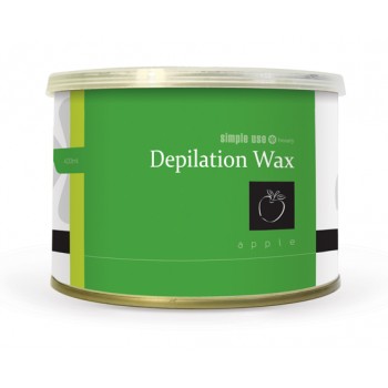 Зеленое Яблоко - теплый воск в банке SIMPLE USE 400 мл